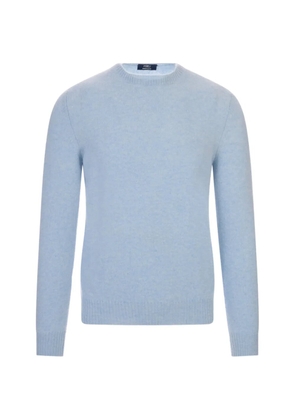 Fedeli crew-neck sweater - Blue