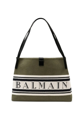 Balmain medium Release Shopper shoulder bag - Green