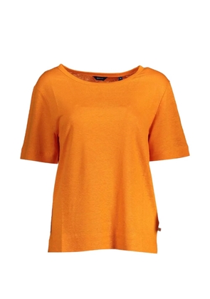 Gant relaxed-fit linen t-shirt - Orange