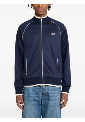Wales Bonner Motion mesh-panelled track jacket - Blue