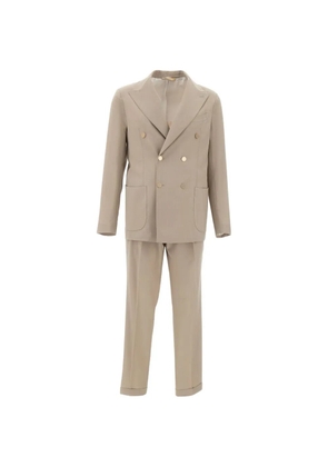 Briglia 1949 Taurasi double-breasted suit - Neutrals