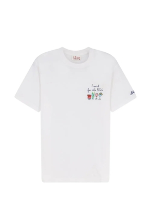 MC2 Saint Barth embroidered-motif t-shirt - White