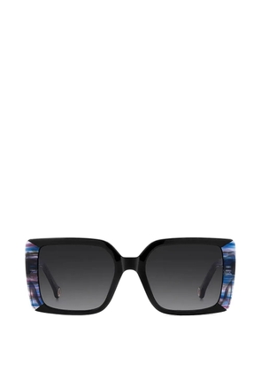 Carolina Herrera square-frame sunglasses - Black
