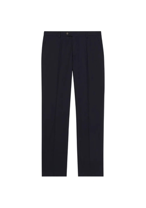 Brooks Brothers poplin chino trousers - Blue