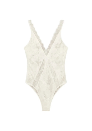 HERSKIND lace-panelled bodysuit - White