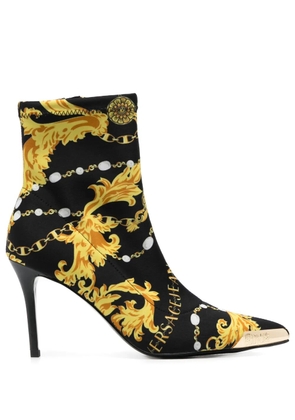 Versace Jeans Couture Scarlett 110mm ankle boots - Black