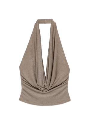 MISBHV halterneck top - Grey