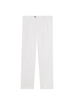 Brooks Brothers double-pleat trousers - White
