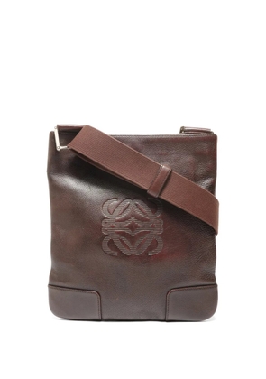Loewe Pre-Owned 2010s Anagram shoulder bag - Brown