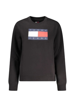 Tommy Jeans logo-print sweatshirt - Black