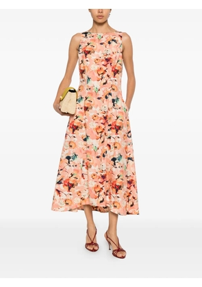 Ulla Johnson Georgia floral-print midi dress - Pink