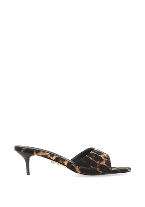 TWENTY FOURHAITCH Tiwa animal-print mule sandals - Neutrals