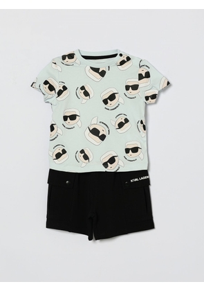 Jumpsuit KARL LAGERFELD KIDS Kids color Sky Blue