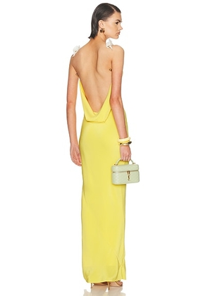 Cult Gaia Celestina Dress in Canary - Yellow. Size 4 (also in 6, 8, 10).