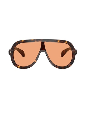 Moncler Sunsette Aviator Sunglasses in Brown - Brown. Size all.