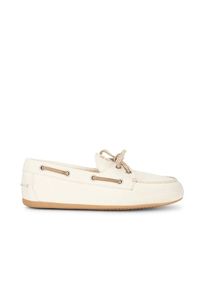 Miu Miu Moccasin in Ecru - Ivory. Size 36 (also in 38, 39, 40, 41).