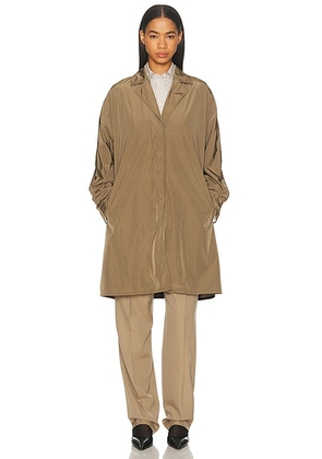 The Row Felixa Coat in Military Beige - Beige. Size 4 (also in 0, 2, 6).