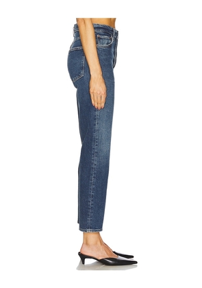 AGOLDE 90's Pinch Waist Crop Jeans in Blue. Size 24. Also in 23, 34.