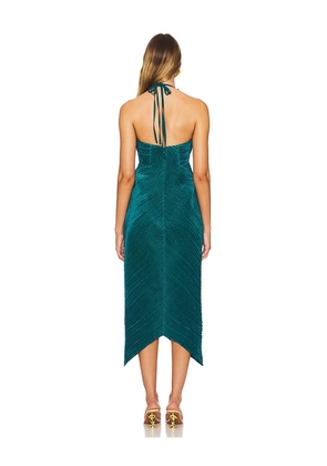 Cult Gaia Milo Dress in Teal. Size 2. Also in 4.