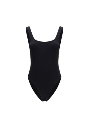 Burberry Black Polyamide One-Piece Swimsuit - M