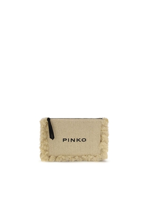 PINKO Beige Polypropylene Shoulder Bag