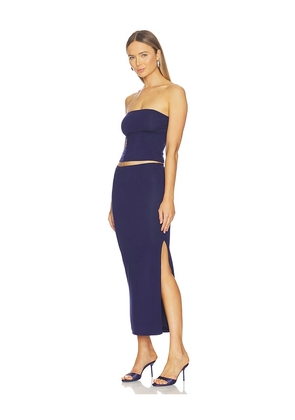ALL THE WAYS Natalie Skirt Set in Navy. Size XS. Also in XXS, S, M, L, XL.
