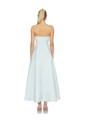 ELLIATT Harper Strapless Gown in Baby Blue. Size S. Also in XS, M, XXL.