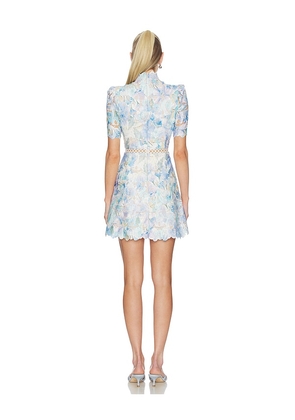 ELLIATT Kalissa A Line Mini Dress in Baby Blue. Size S. Also in M.