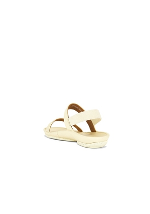 Camper Right Isla Sandal in Yellow. Size 36. Also in 37, 38, 39, 40, 41.