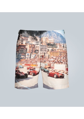 Orlebar Brown Bulldog photographic swim shorts