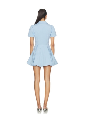ALL THE WAYS Tyla Button Up Dress in Blue. Size XS. Also in M.