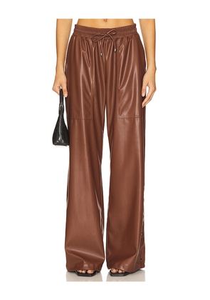 Heroine Sport Cara Leather Pant in Brown. Size S. Also in XL.