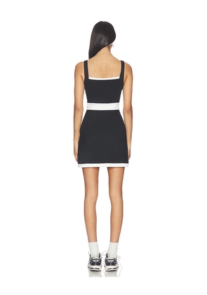 Gold Hinge Lined Active Dress in Black,White. Size S. Also in XS.