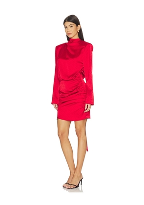 Gestuz X Barbie Teressa Short Dress in Red. Size 36. Also in 32, 34, 38, 40, 42.
