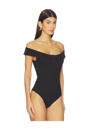 Gestuz X Barbie Midge Body in Black. Size S. Also in XS, L.