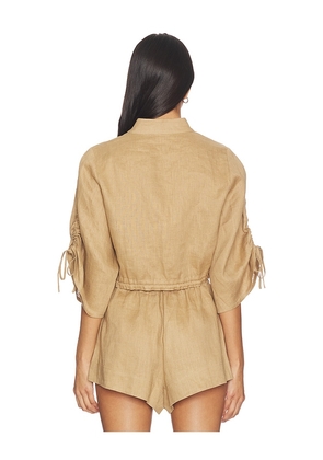 HEVRON Eva Top in Beige. Size S. Also in L, M.