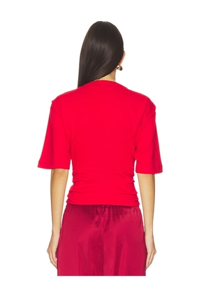 Gestuz X Barbie Skipper Tee in Red. Size S. Also in XXS, XS, M, L.