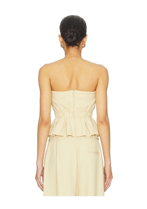 Gestuz Stacy Corsage in Beige. Size 32. Also in 34, 36, 38.