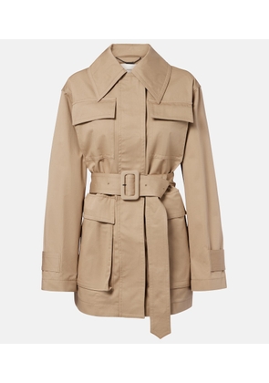 Joseph Shama cotton trench coat