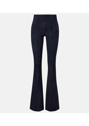 Stouls Gege suede flared pants
