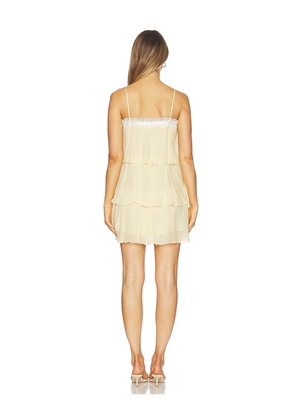 LoveShackFancy Cedra Dress in Yellow. Size 4. Also in 00, 0, 2, 6, 8, 10, 12.