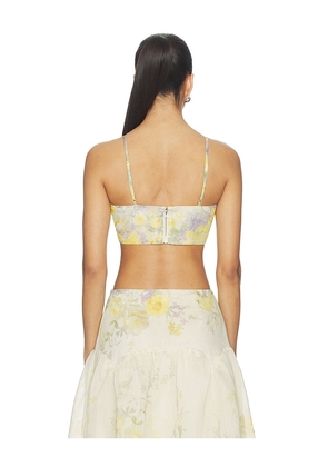 MORE TO COME Carson Top in Lemon. Size XS. Also in S, M, L.