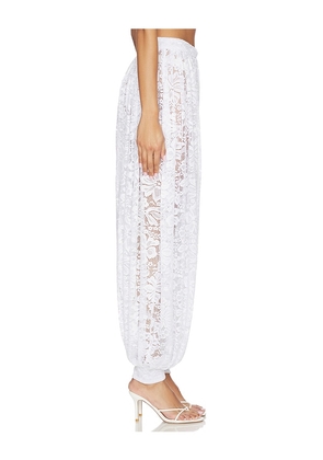 Mariandree Gaitan Lia Pant in White. Size M. Also in XS, S.