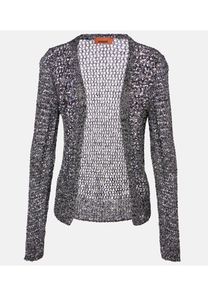 Missoni Sequined lame cardigan