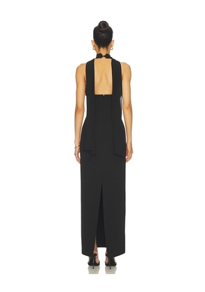 MISHA The Capezza Silk Dress in Black. Size XXS. Also in XS, S, M, L.