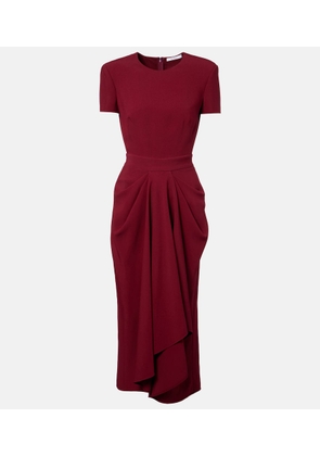 Givenchy Asymmetrical draped midi dress