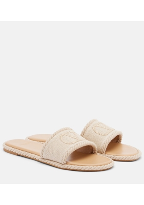 Valentino Garavani VLogo Torchon slides