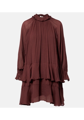 Poupette St Barth Dina ruffled minidress