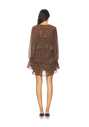 Show Me Your Mumu Fleetwood Mini Dress in Brown. Size XS. Also in S.