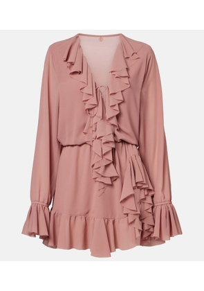 Bananhot Bellen ruffled minidress